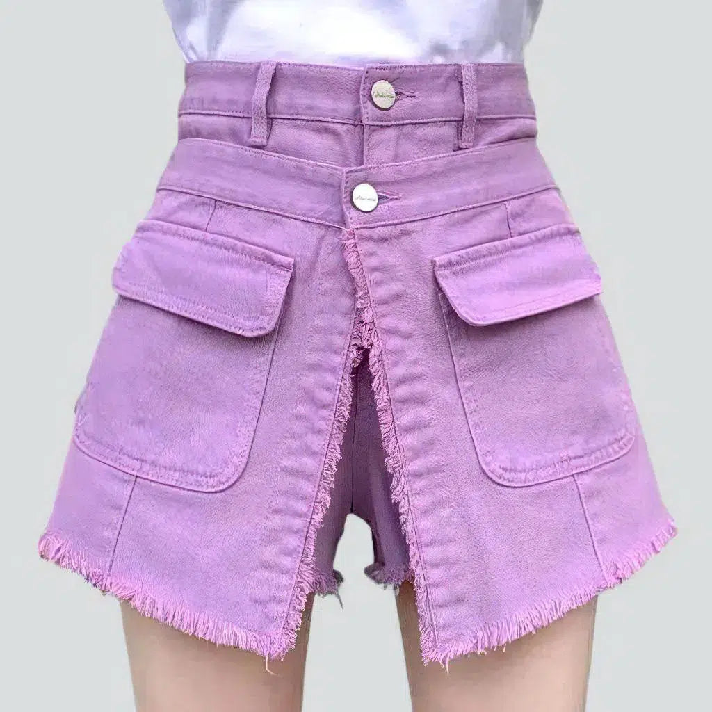 Mini jean skort
 for ladies | Jeans4you.shop