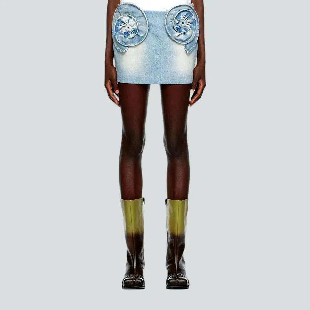 Mini y2k denim skirt
 for ladies | Jeans4you.shop