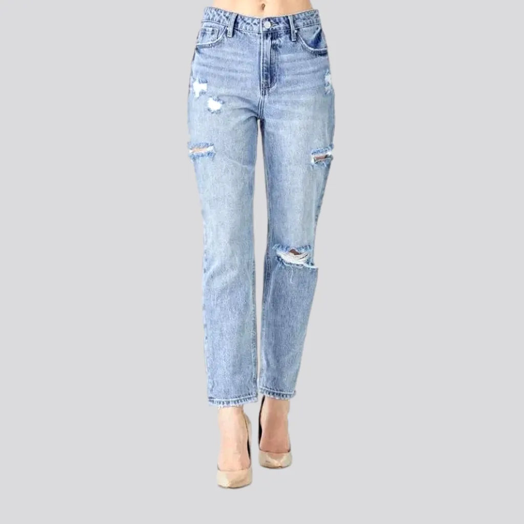 Mom distressed jeans
 for women | Jeans4you.shop