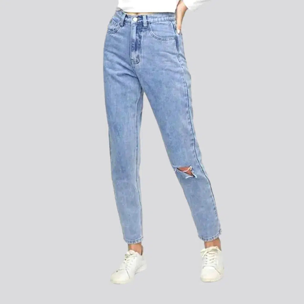 Mom women's distressed jeans | Jeans4you.shop