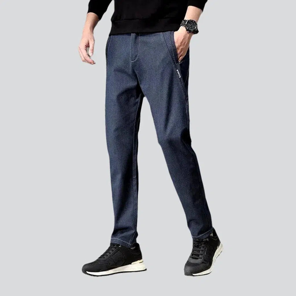 Monochrome men's high-waist jeans | Jeans4you.shop