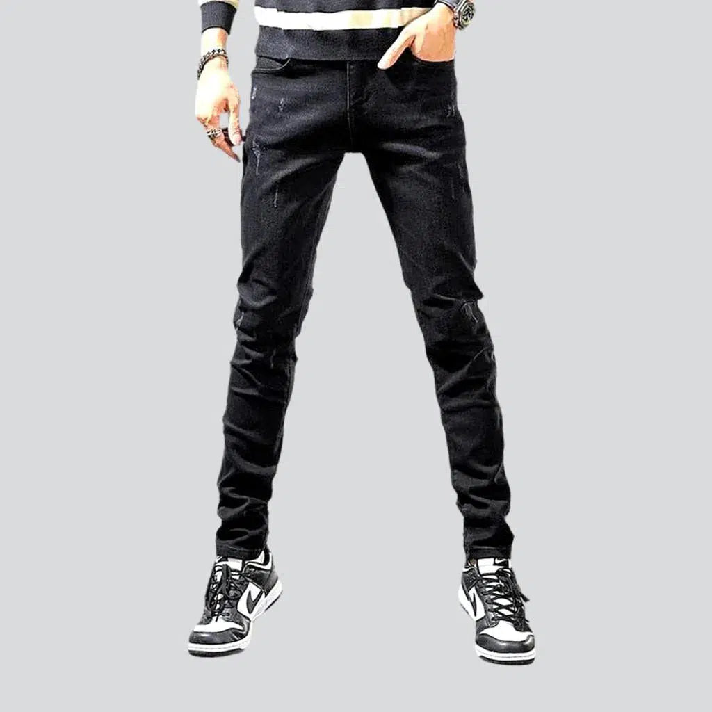 Monochrome men's skinny jeans | Jeans4you.shop
