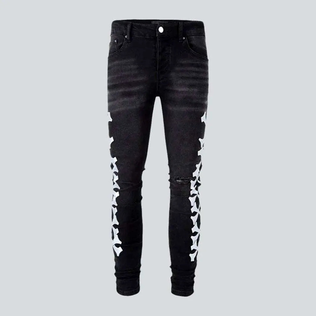 New style design embroidered jeans | Jeans4you.shop