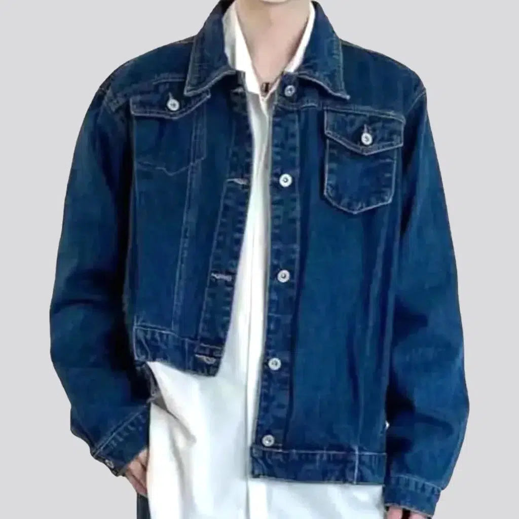 Oversized 90s denim jacket
 for men | Jeans4you.shop