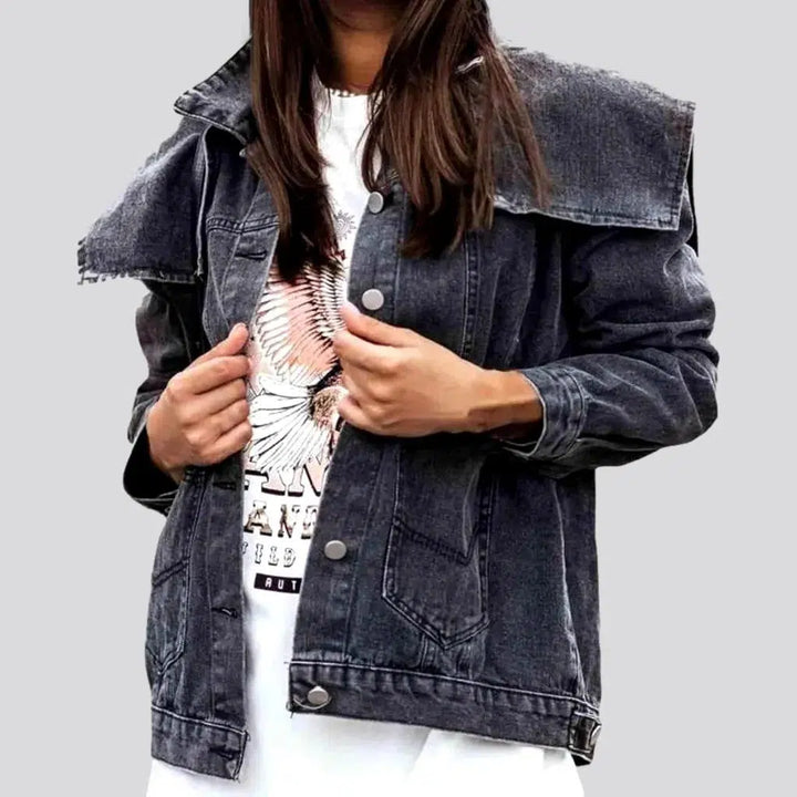 Oversized jean jacket
 for women | Jeans4you.shop