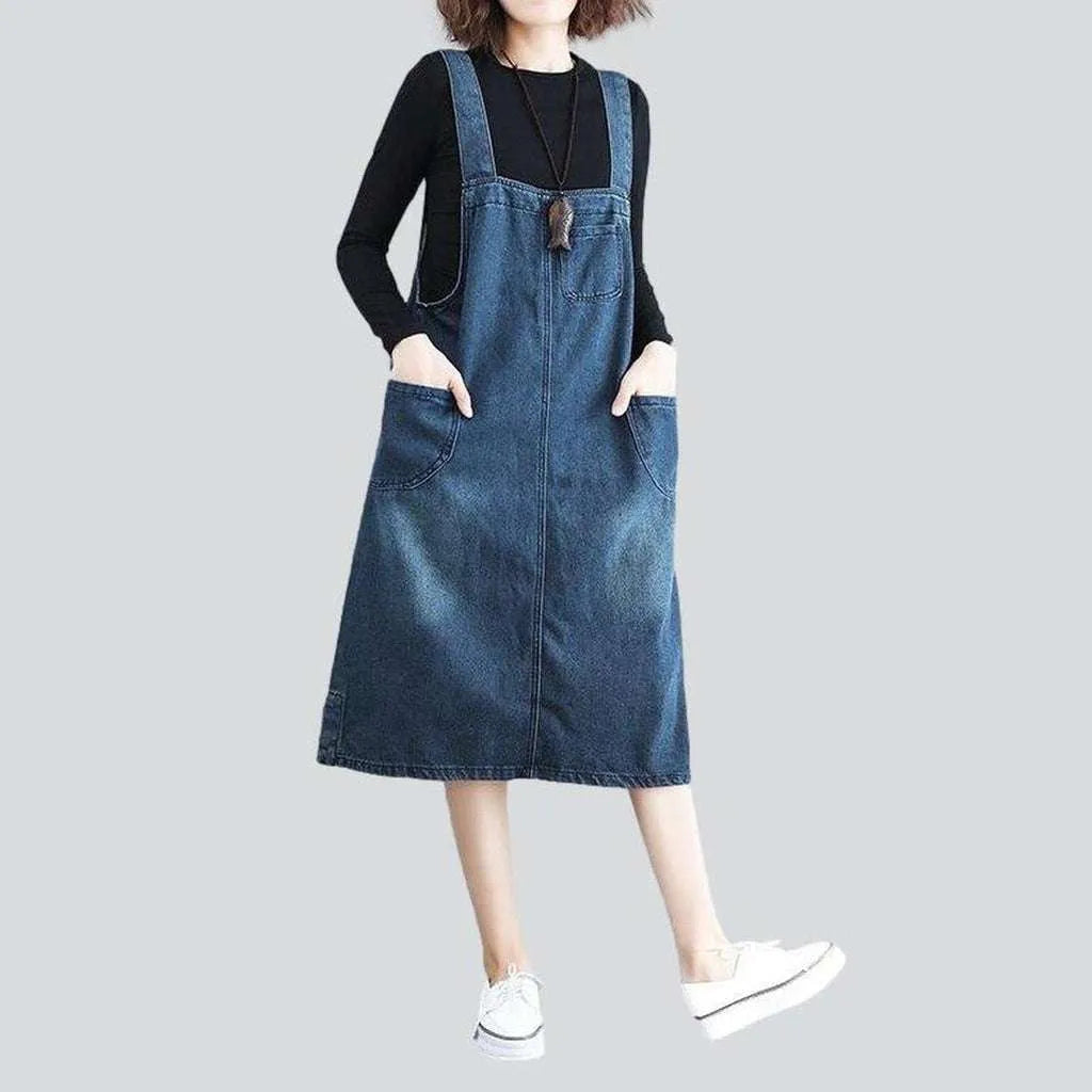 Oversized jeans dress for women | Jeans4you.shop