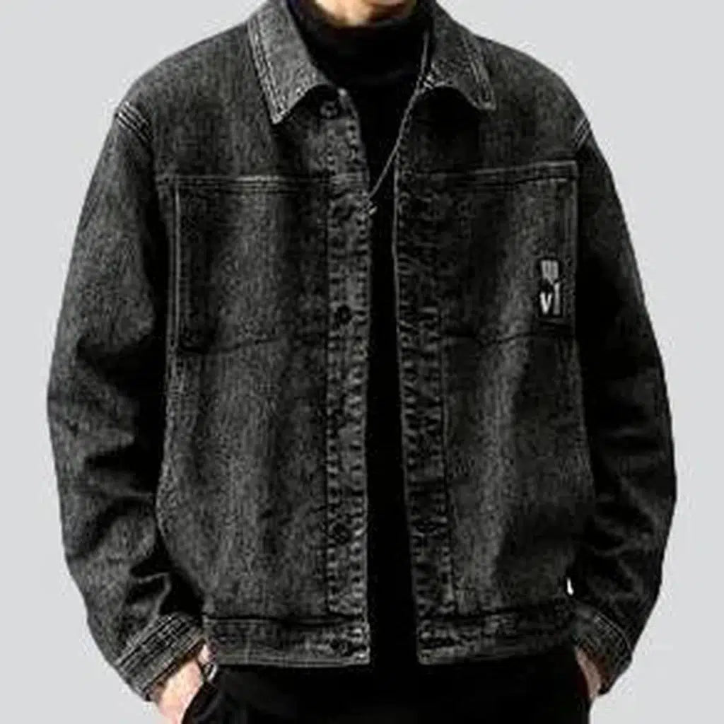 Oversized vintage men's denim jacket | Jeans4you.shop