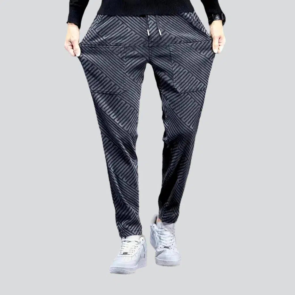 Painted men's boho jeans | Jeans4you.shop