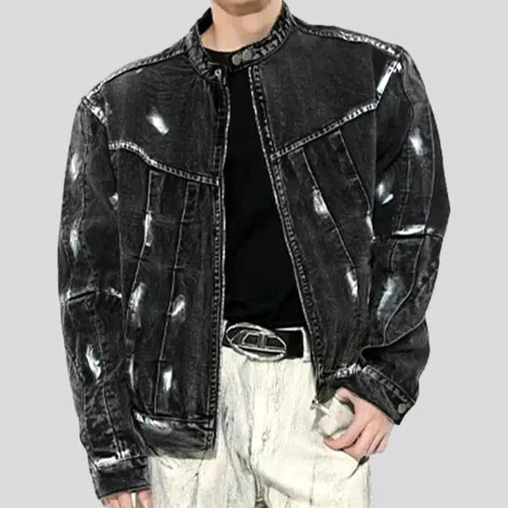 Painted vintage denim jacket
 for men | Jeans4you.shop