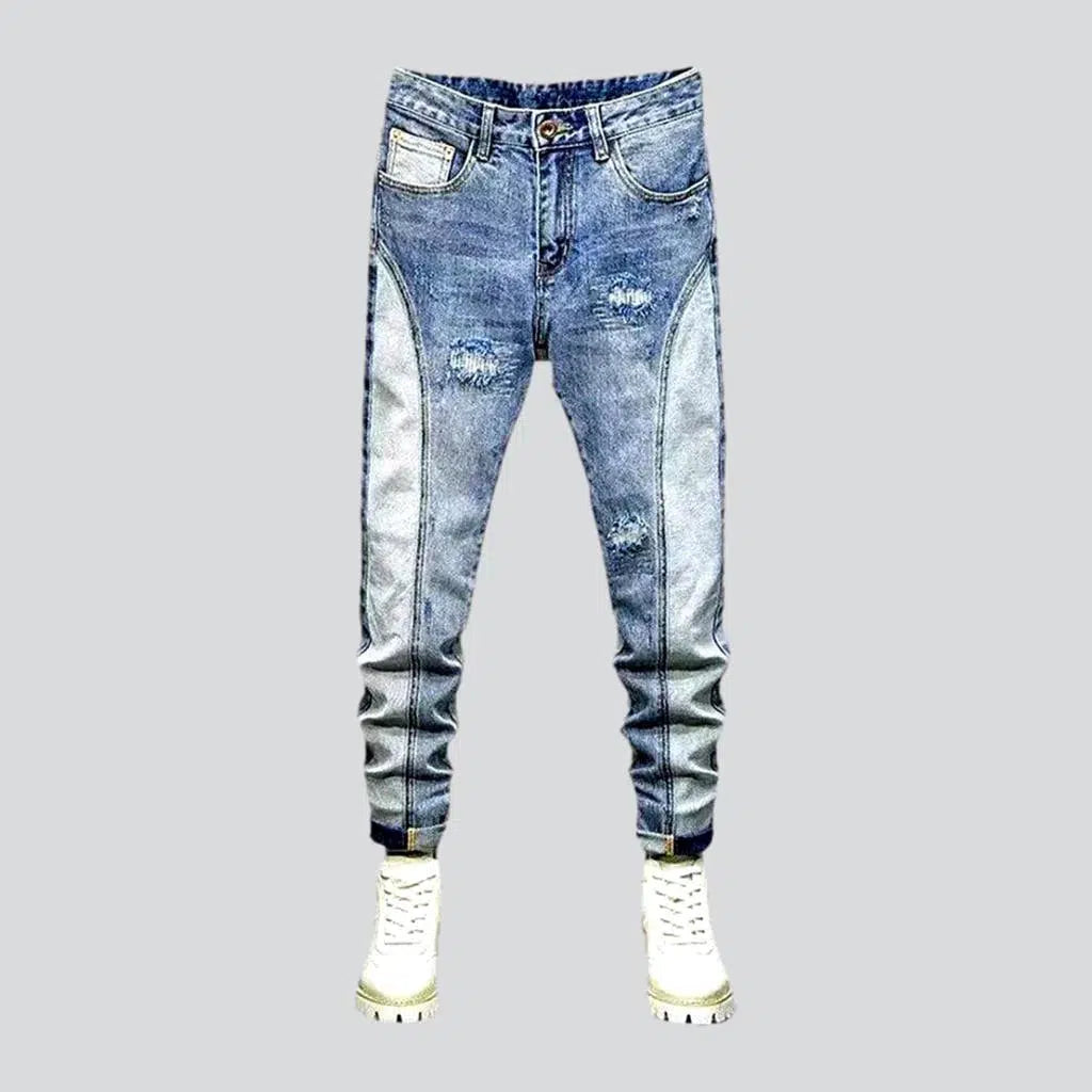 Patchwork jeans
 for men | Jeans4you.shop