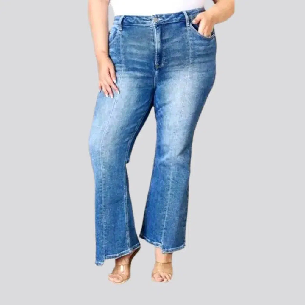 Plus-size women's high-waist jeans | Jeans4you.shop