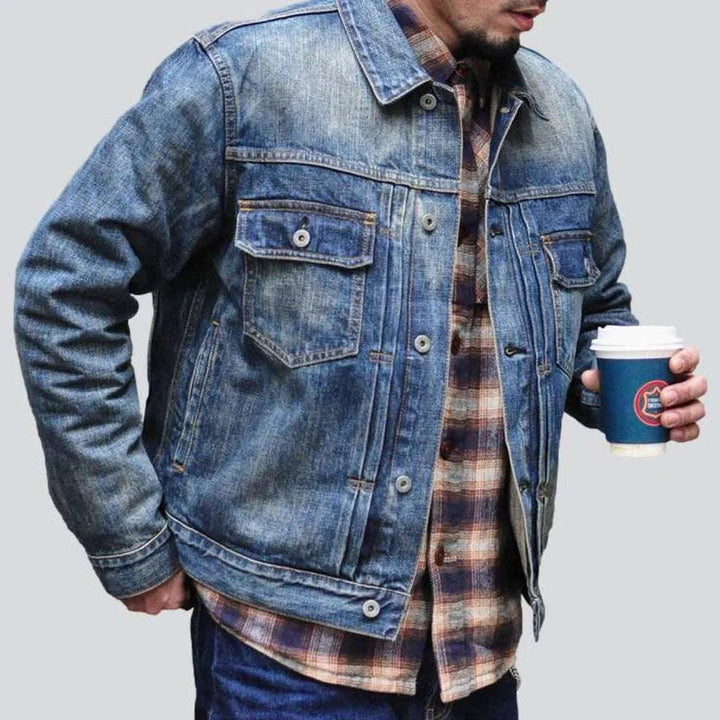 Premium men's vintage denim jacket | Jeans4you.shop