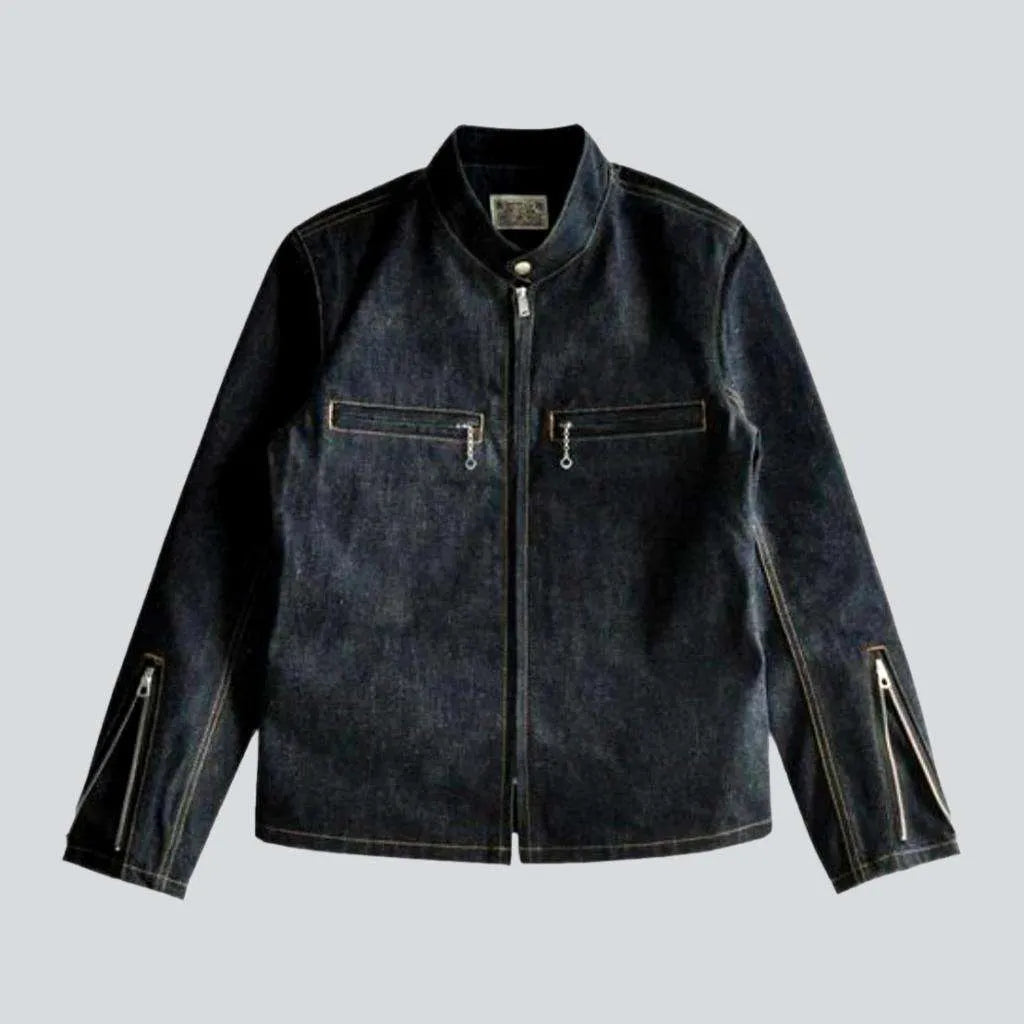 Raw biker men's denim jacket | Jeans4you.shop