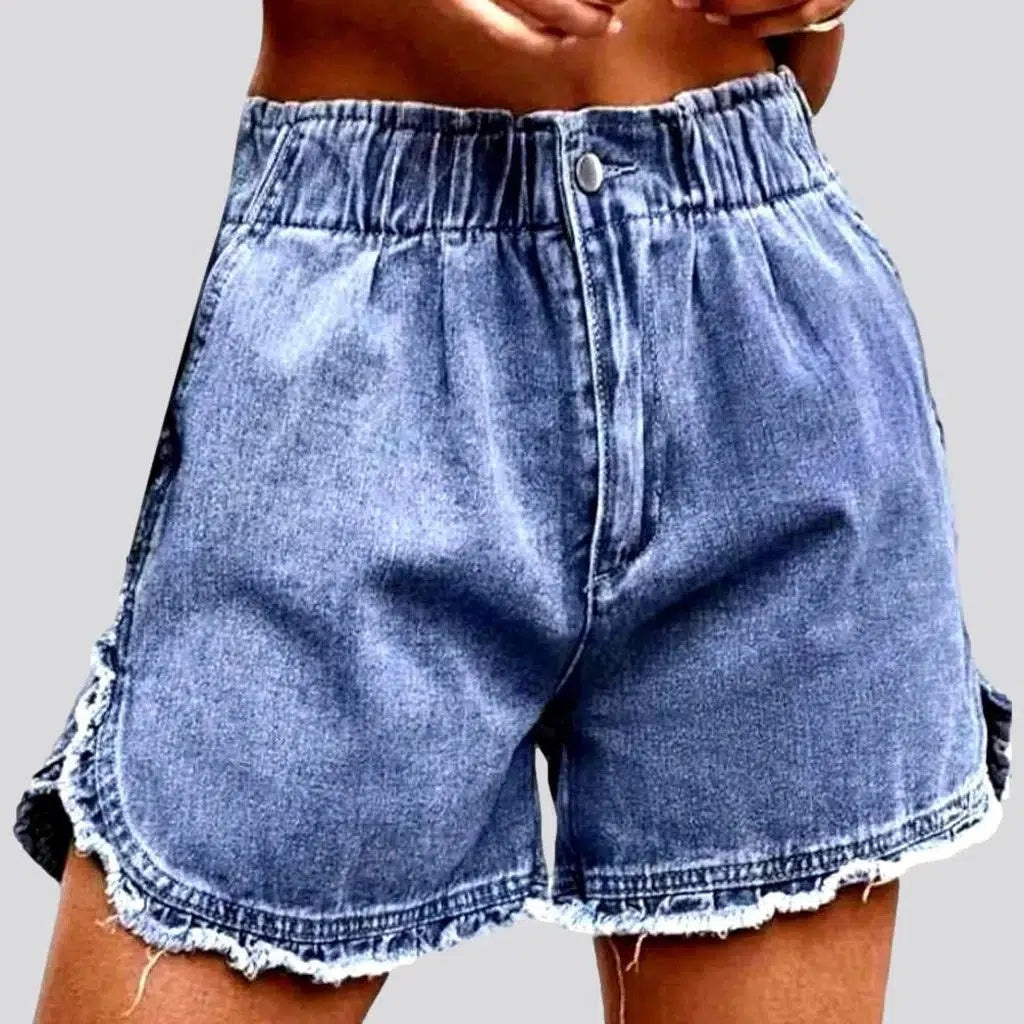 Raw-hem 90s jeans shorts
 for ladies | Jeans4you.shop