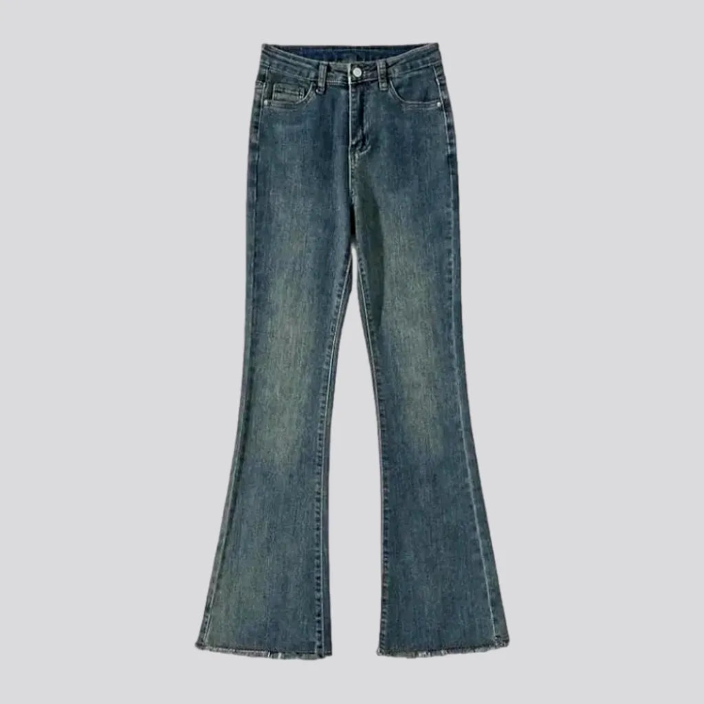 Raw-hem vintage jeans
 for ladies | Jeans4you.shop