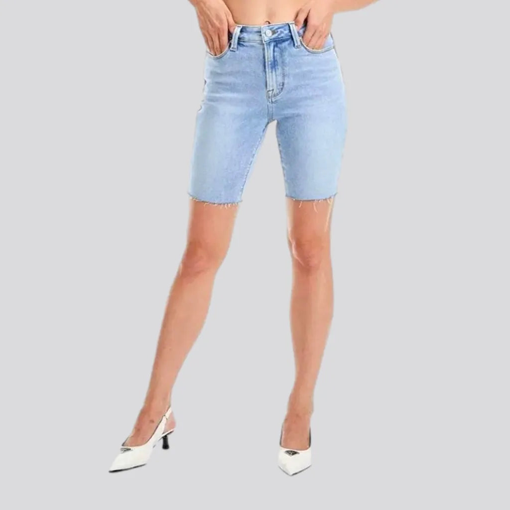 Raw-hem women's denim shorts | Jeans4you.shop