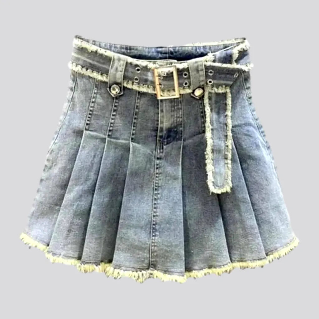 Raw-hem women's jeans skirt | Jeans4you.shop