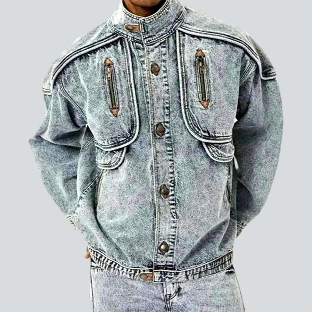 Regular men's jean jacket | Jeans4you.shop