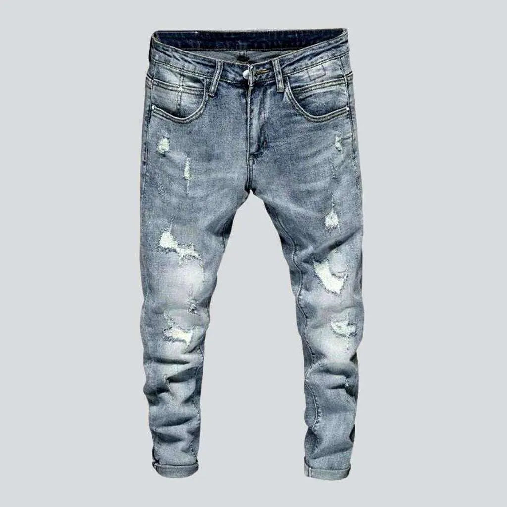 Ripped skinny jeans for men | Jeans4you.shop