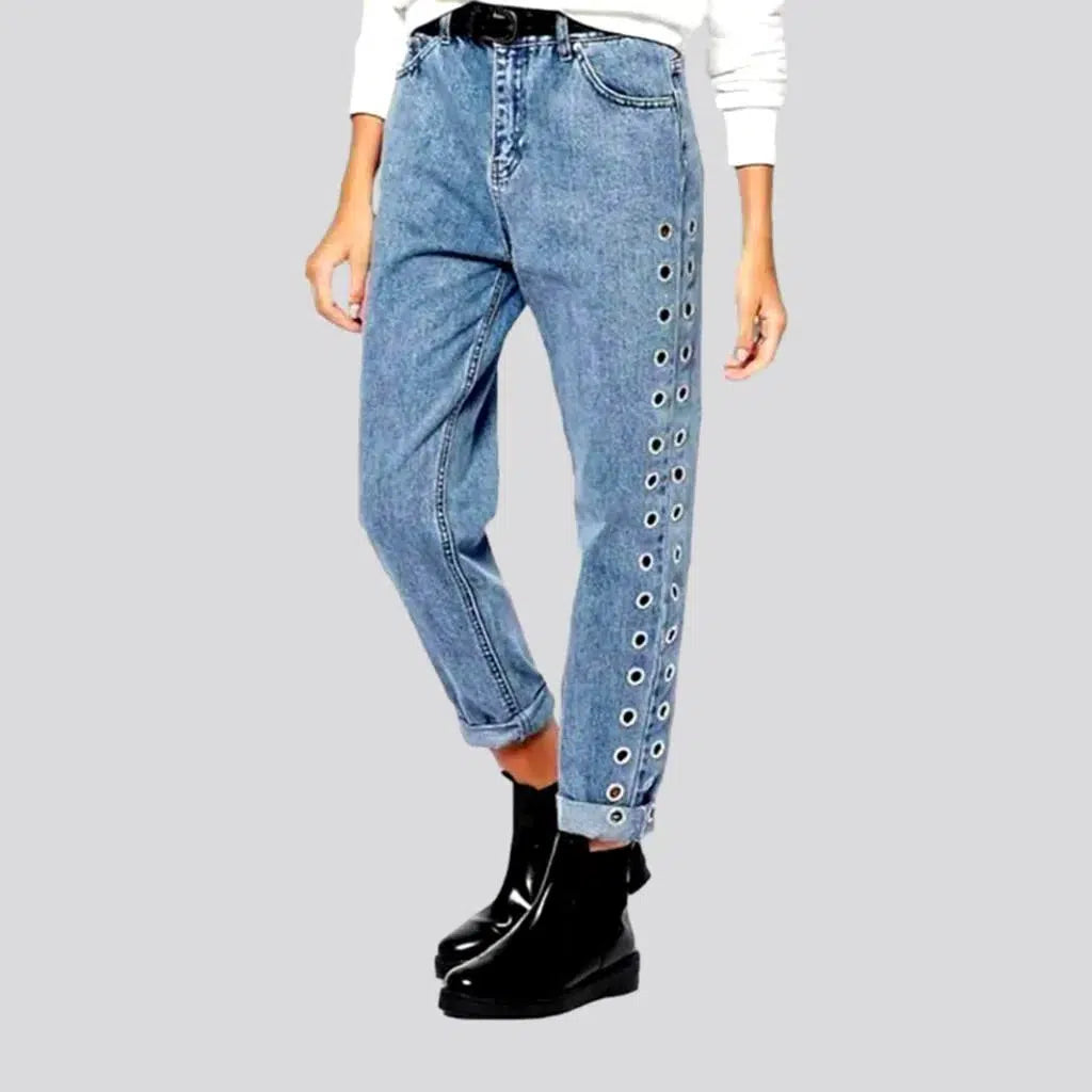 Rivet high-waist women's duty jeans | Jeans4you.shop
