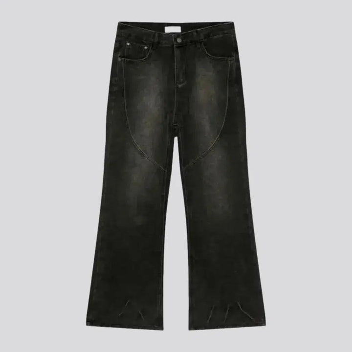 Round-front-seams fashion jeans | Jeans4you.shop