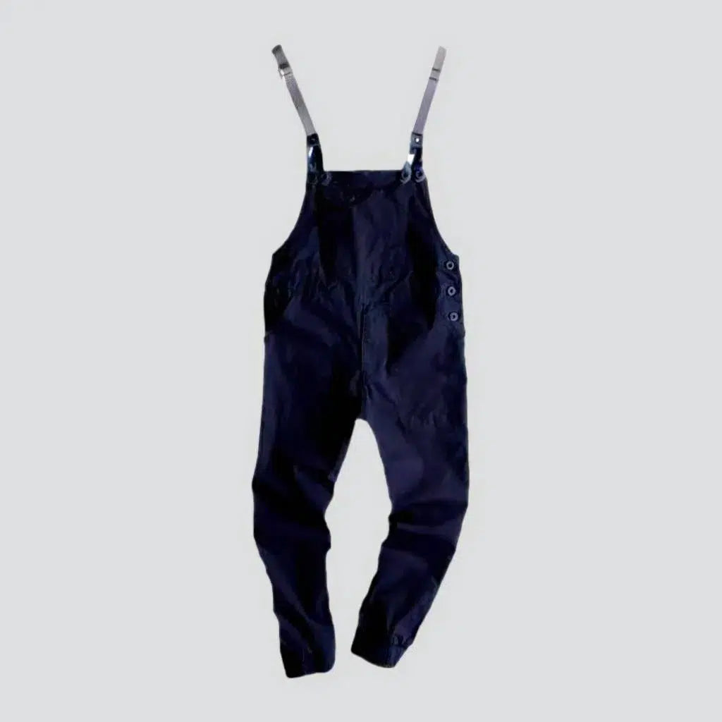 Rubber-hem men's jeans jumpsuit | Jeans4you.shop