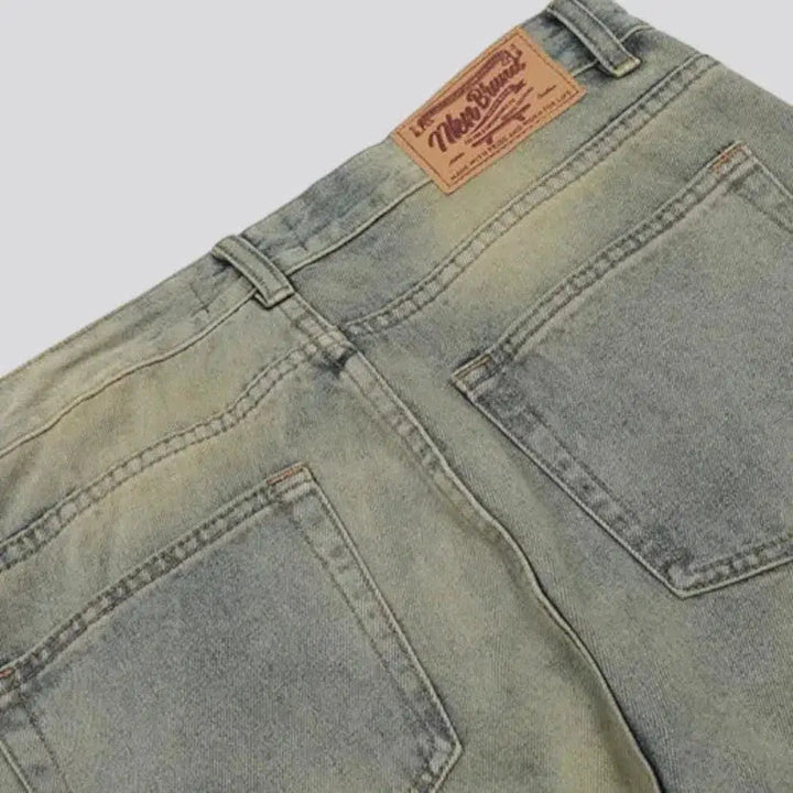Bootcut mid-waist jeans
 for men