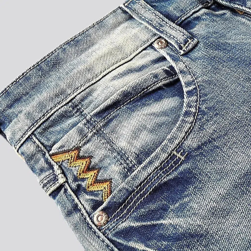 Vintage skinny jeans
 for men