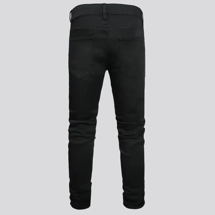 Mid-waist men's y2k jeans