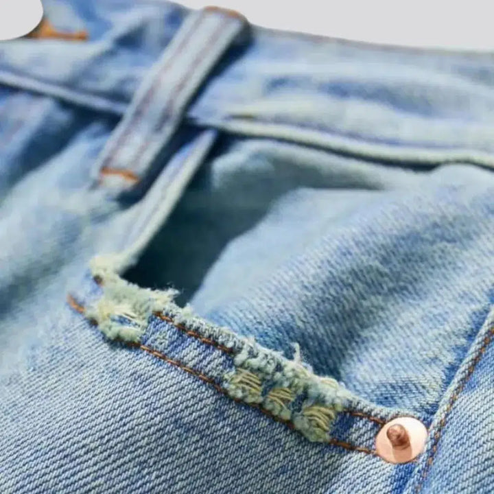 90s sanded jeans
 for women