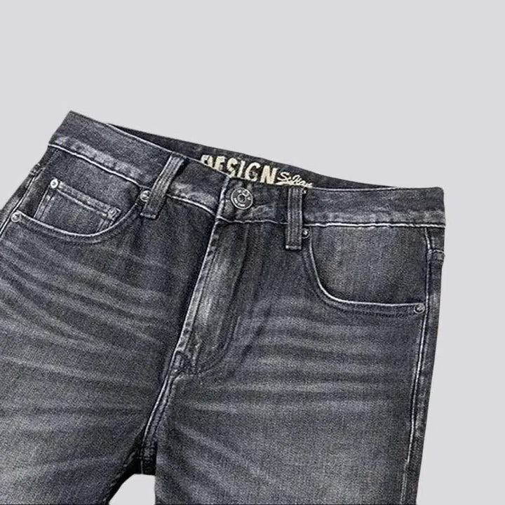 Slightly torn jeans
 for men