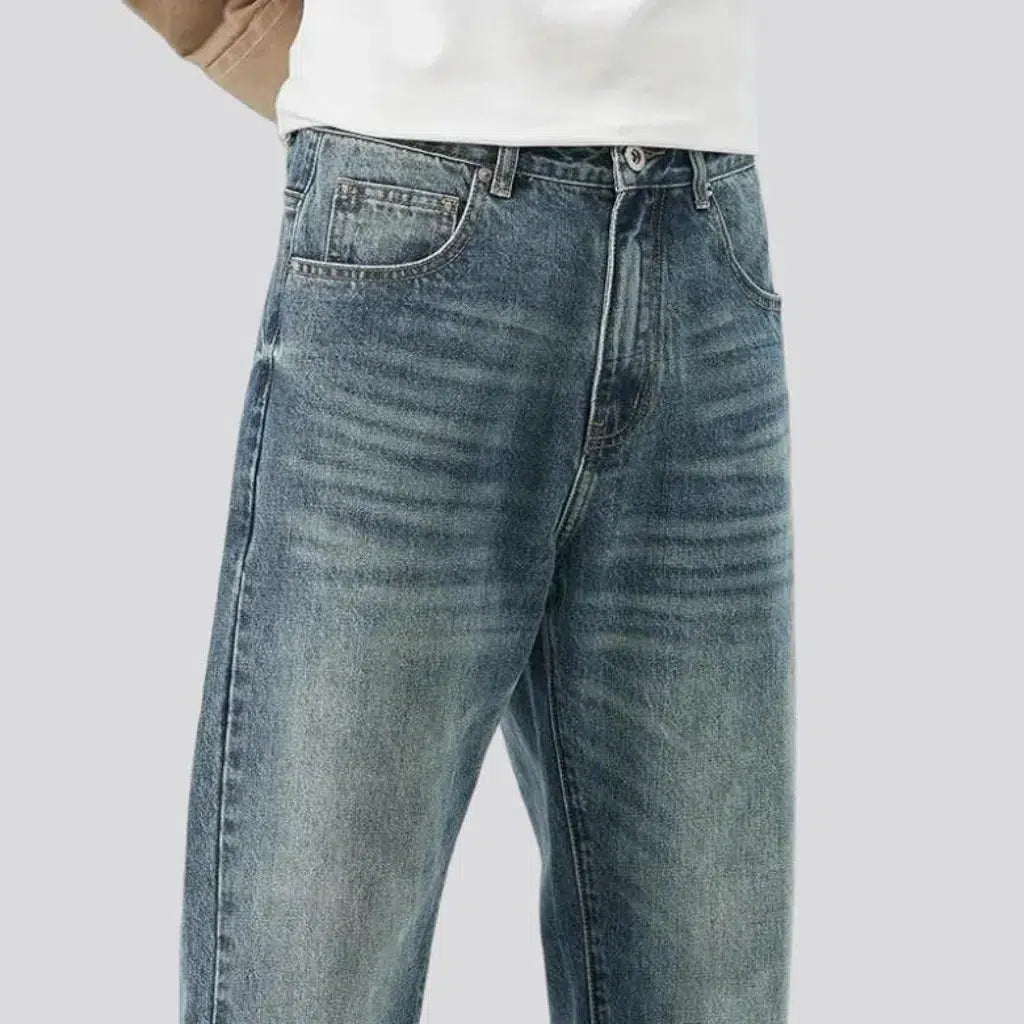 Vintage men's fashion jeans