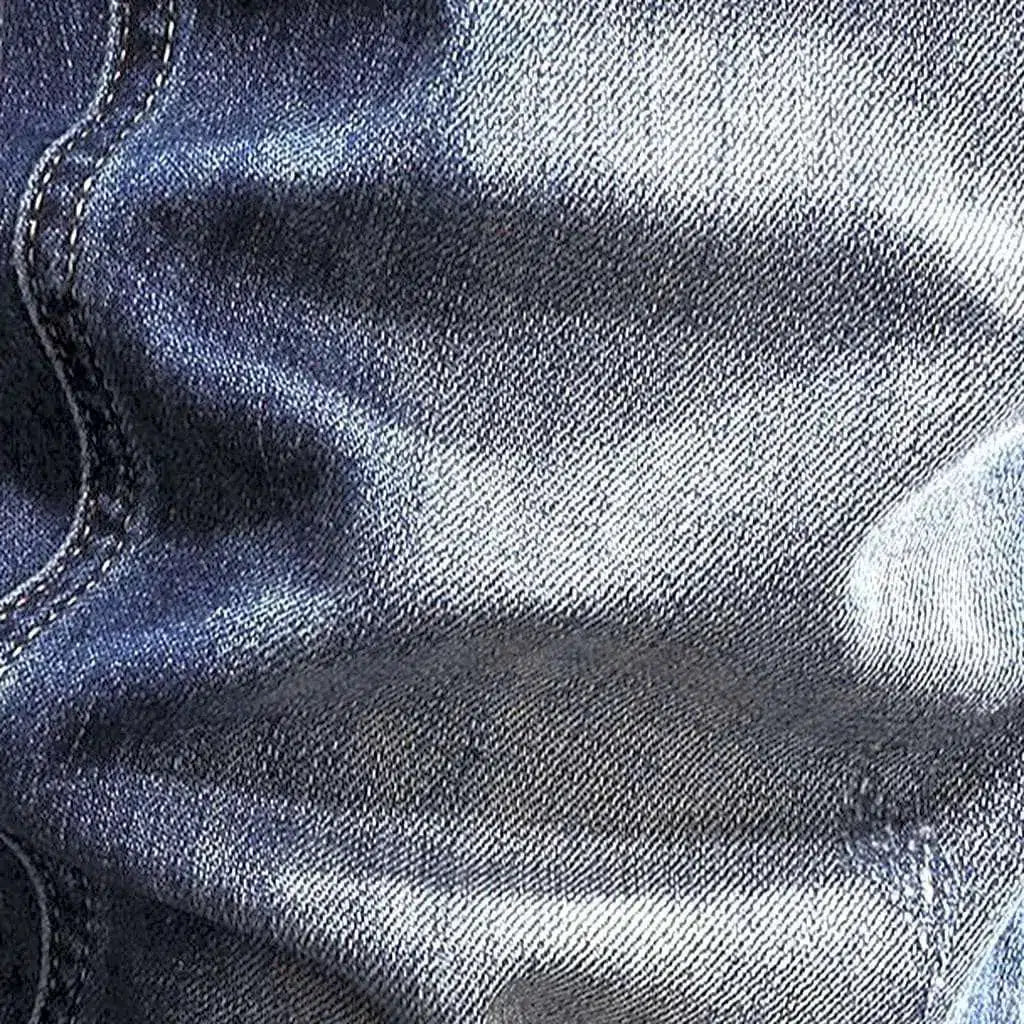 Medium wash men's skinny jeans