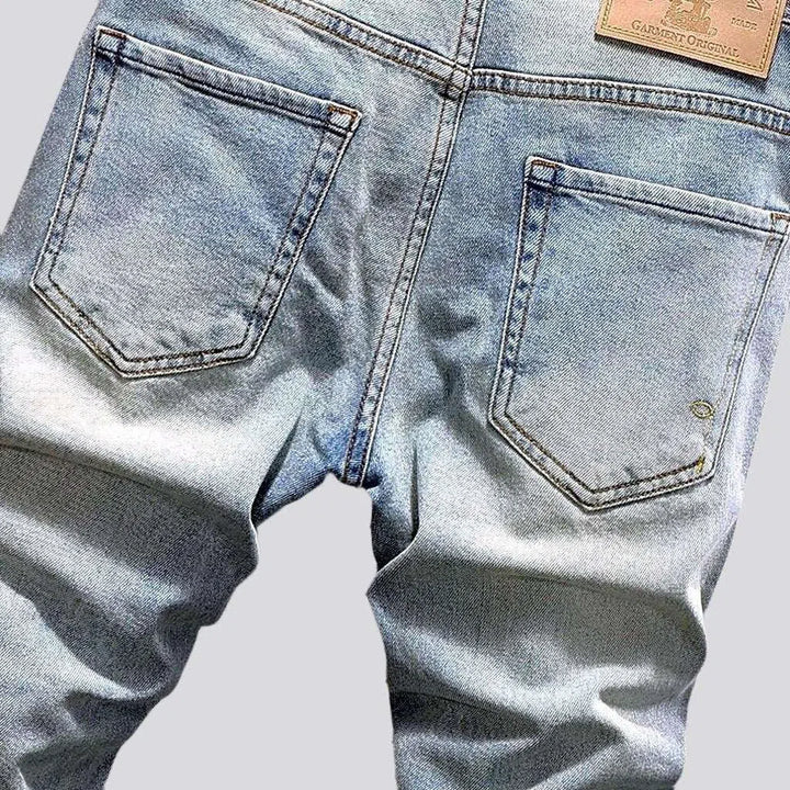 Sanded jeans
 for men