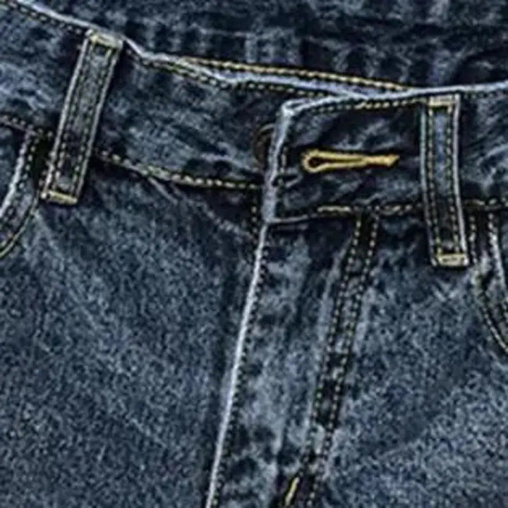 Slim vintage jean shorts
 for ladies