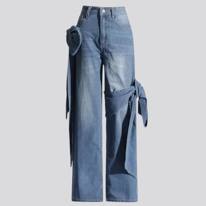 Embellished y2k jeans
 for women