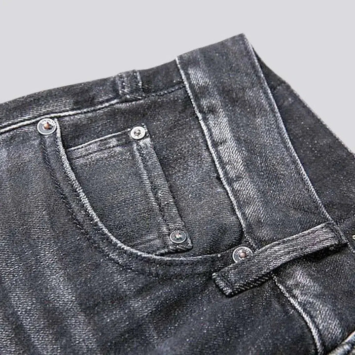 Slightly torn jeans
 for men