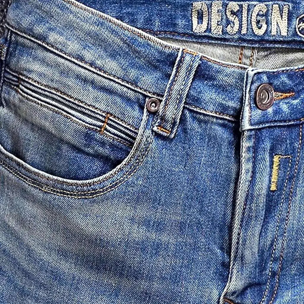 Street whiskered jeans
 for men