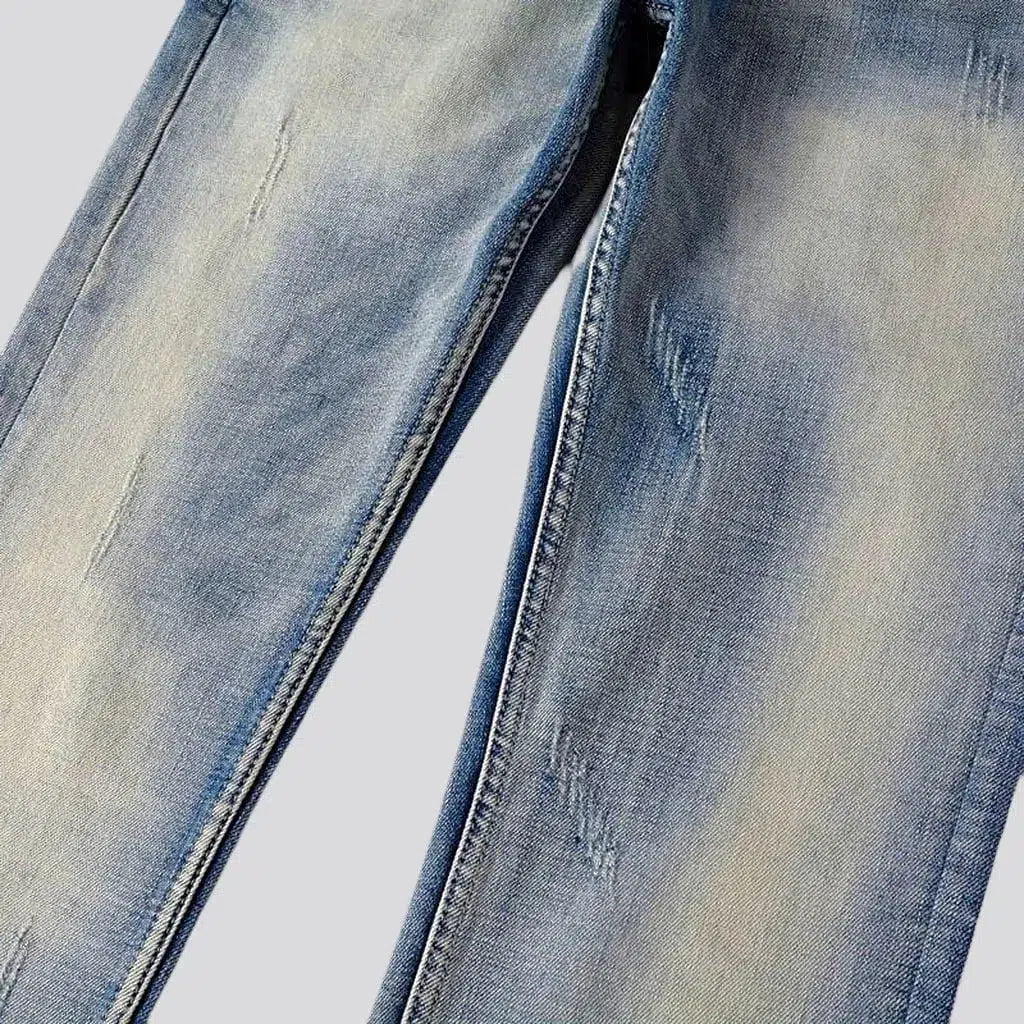 Smoothed skinny jeans
 for men