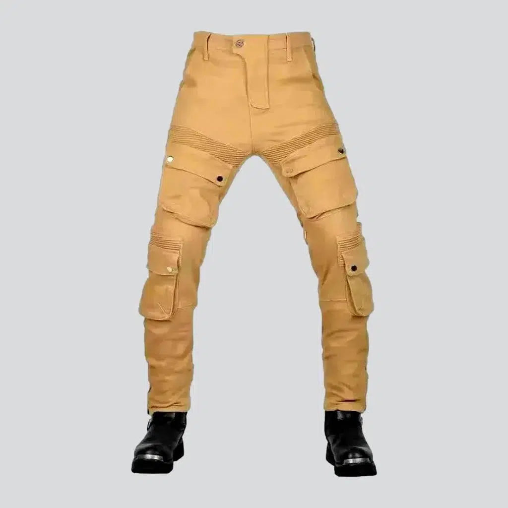 Sand protective men's biker jeans | Jeans4you.shop