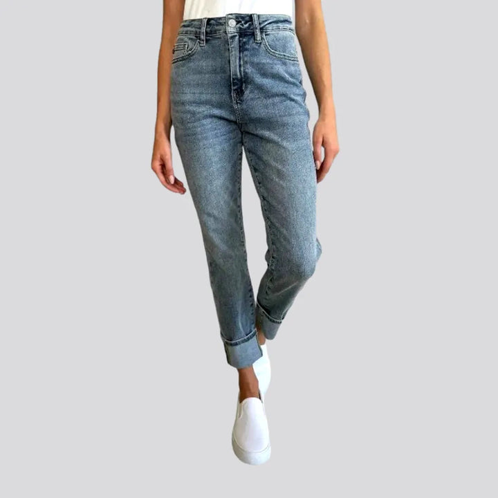 Sanded casual jeans
 for ladies | Jeans4you.shop