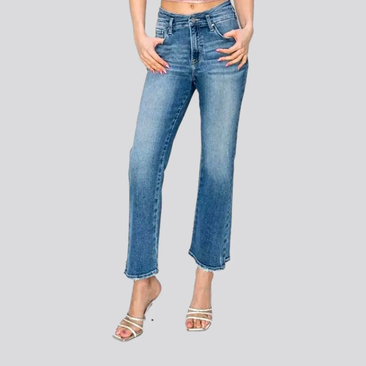 Sanded classic jeans
 for women | Jeans4you.shop