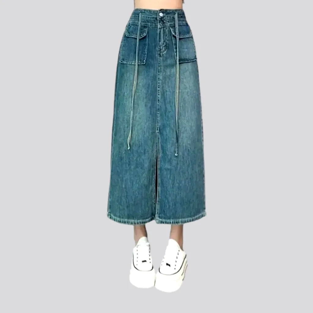 Sanded fashion women's jean skirt | Jeans4you.shop