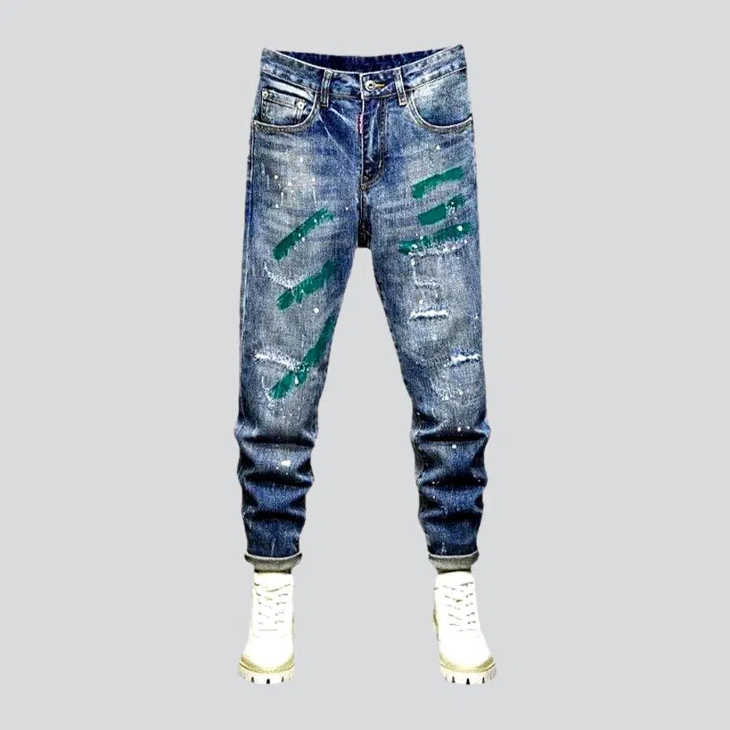 Sanded men's jeans | Jeans4you.shop