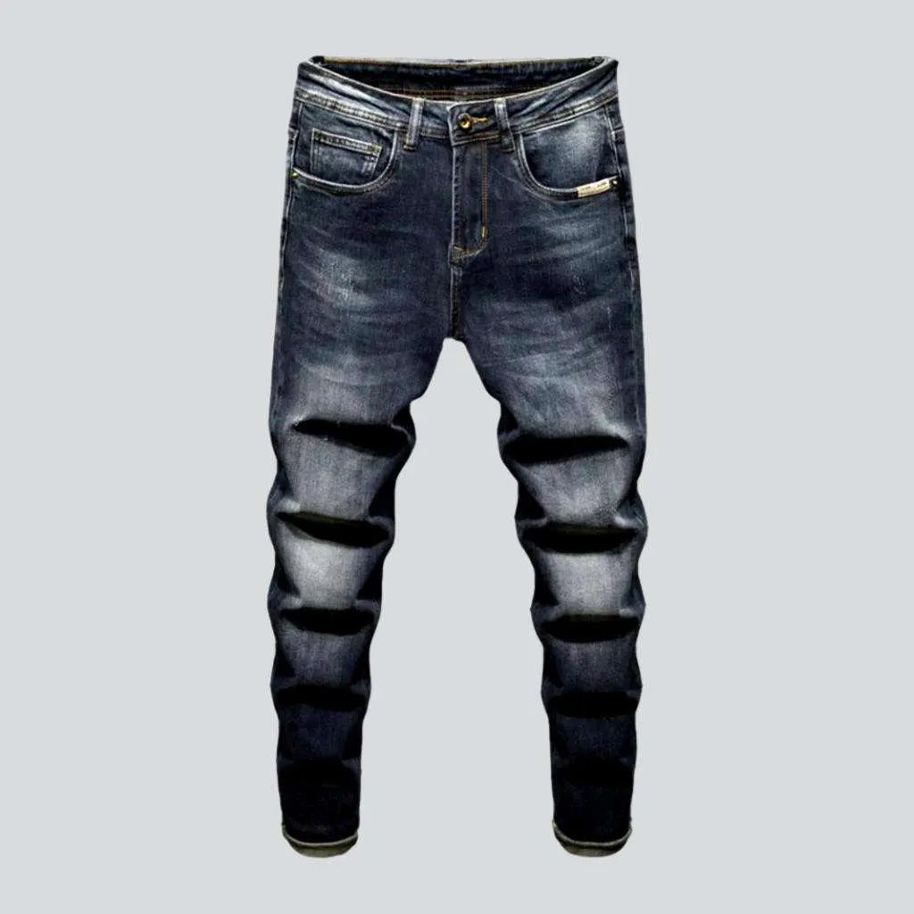 Sanded men's slim jeans | Jeans4you.shop