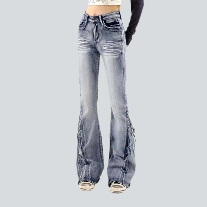 Sanded street jeans
 for ladies | Jeans4you.shop