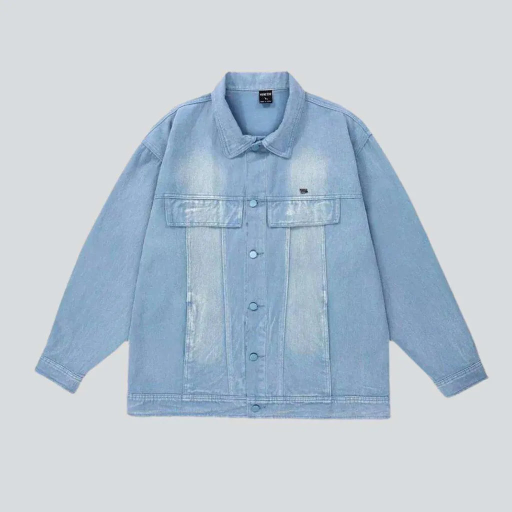 Sanded street men's denim jacket | Jeans4you.shop