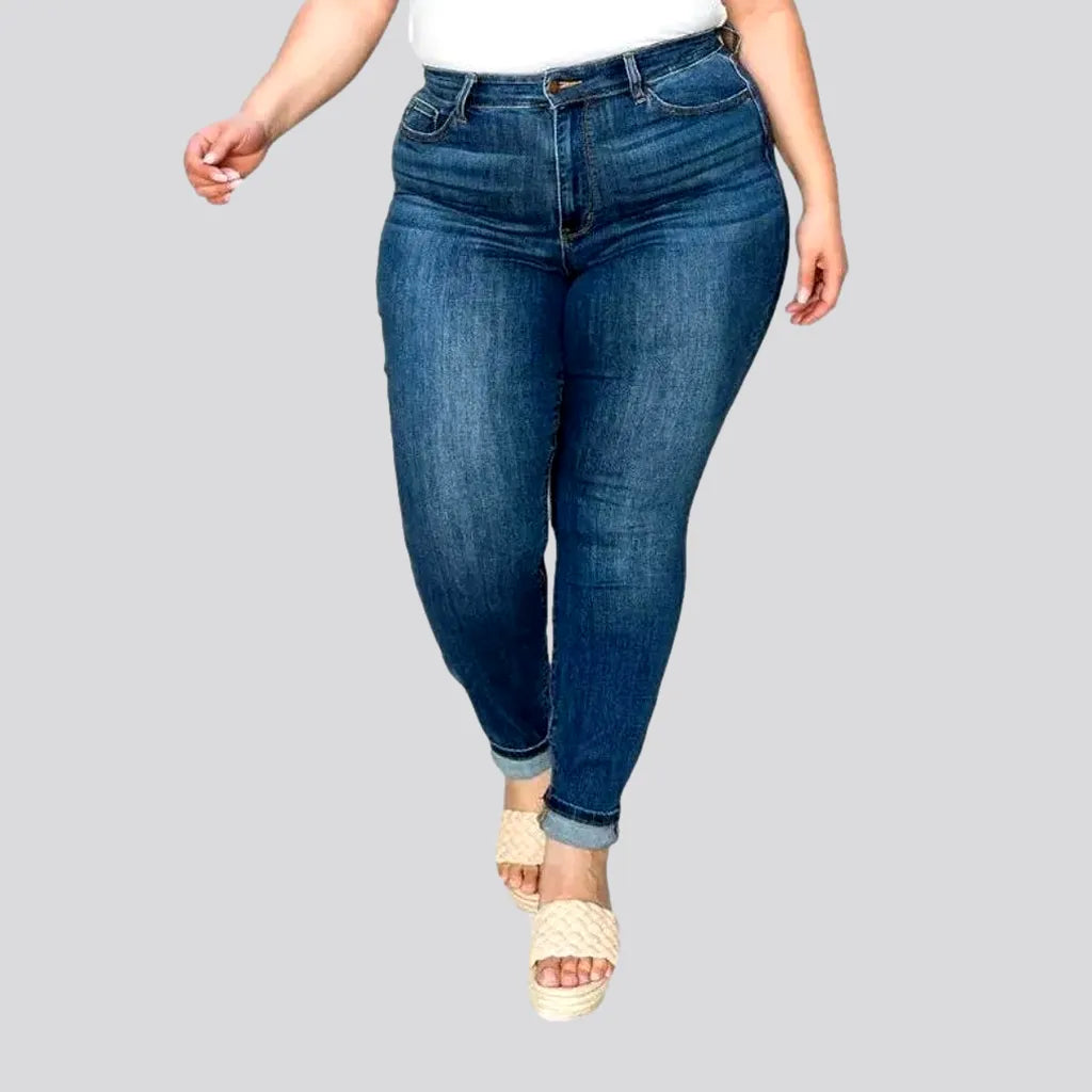 Sanded women's casual jeans | Jeans4you.shop