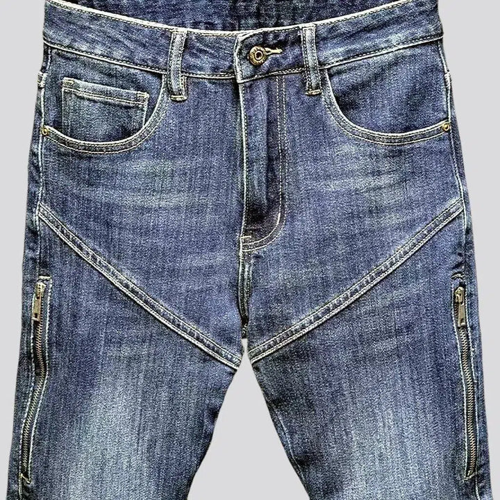 Vintage moto jeans
 for men