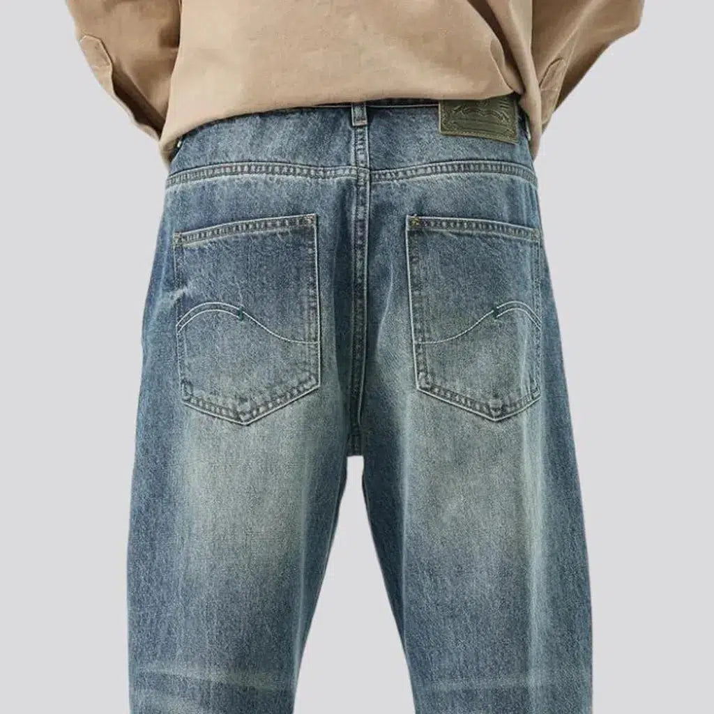 Vintage men's fashion jeans